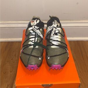 Pink and black off white womens nikes